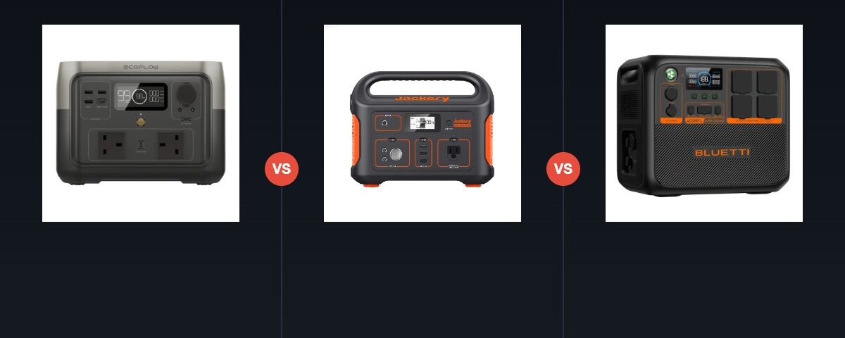Comparativa de estaciones de energia portatil EcoFlow vs Jackery vs Bluetti 2026 para Mexico