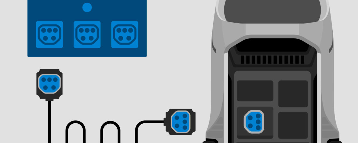 EcoFlow DELTA Pro 3 estación de energía portátil para food trucks y negocios móviles