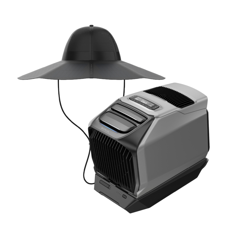 EcoFlow WAVE 3 + Batería extra + Sombrero Solar Ecoflow