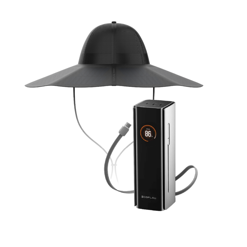 Banco de energía EcoFlow RAPID Pro 140W - 27K + Sombrero Solar Ecoflow